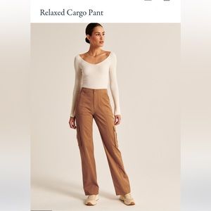 Abercrombie & Fitch relaxed cargo pants